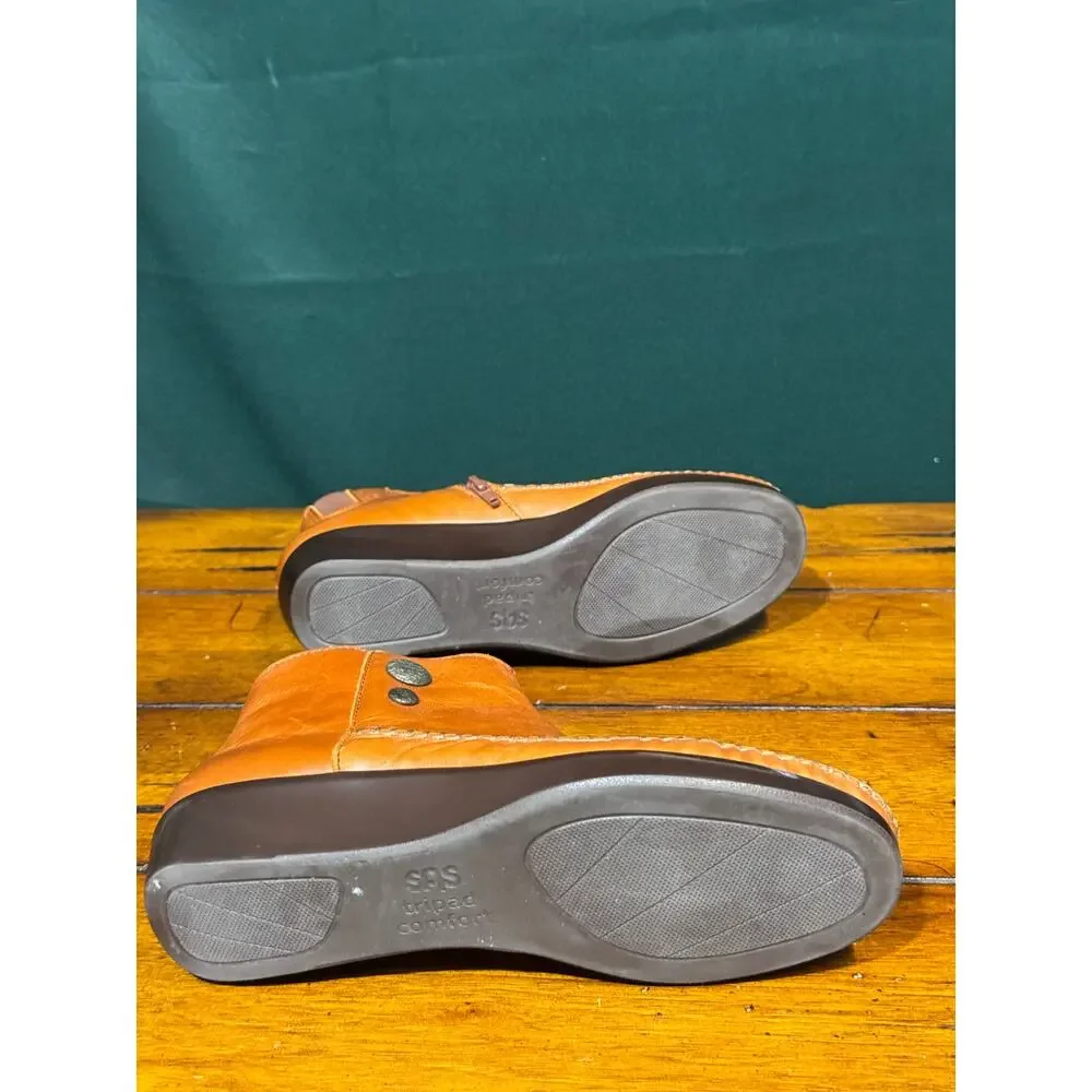 SAS Jade low leather boot size 7.5 - Picture 7 of 8